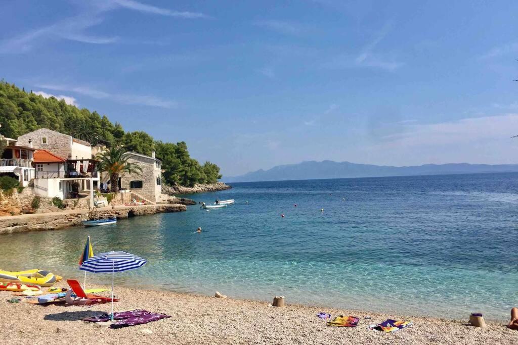 Seaview Pool Apartment-Lumiere, Island Hvar-Gdinj Eksteriør billede