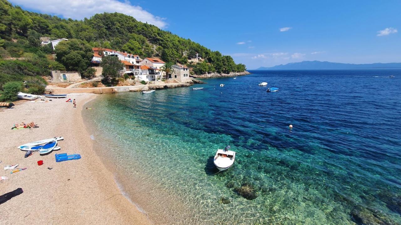 Seaview Pool Apartment-Lumiere, Island Hvar-Gdinj Eksteriør billede
